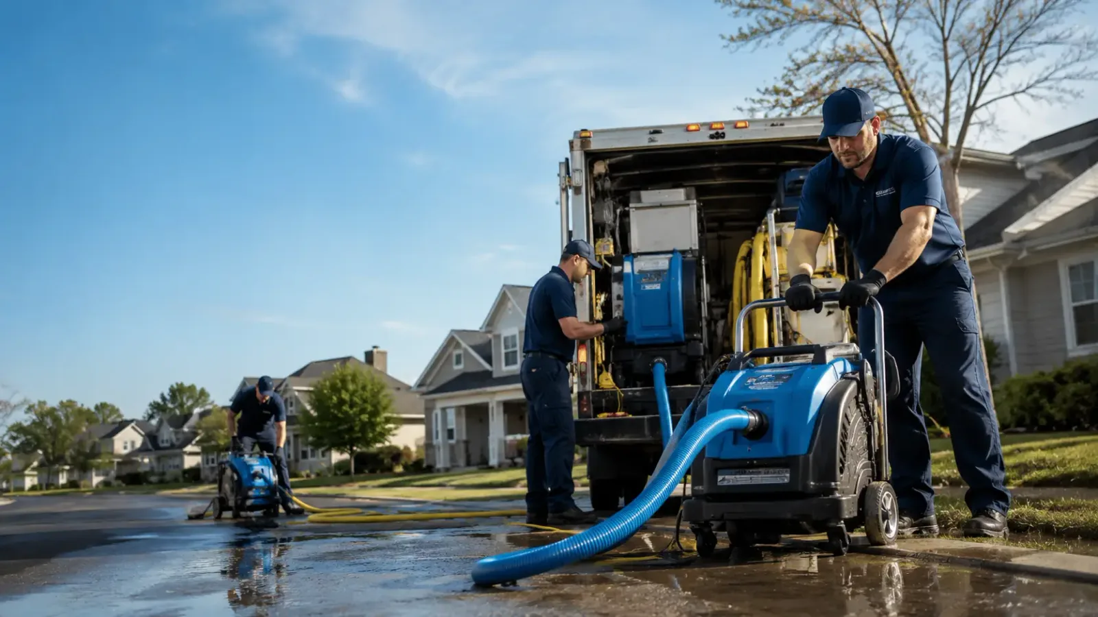 Flood Damage Cleanup in Rural Hall, NC
